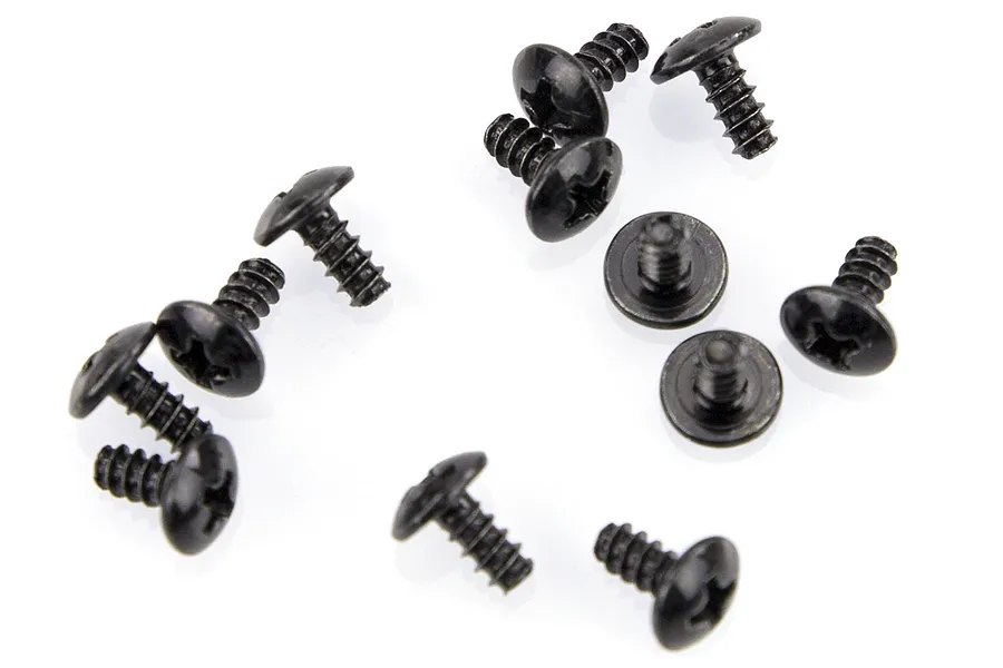 HSP 3x6mm Coarse Thread Button Head Screws 10Pcs image 9722