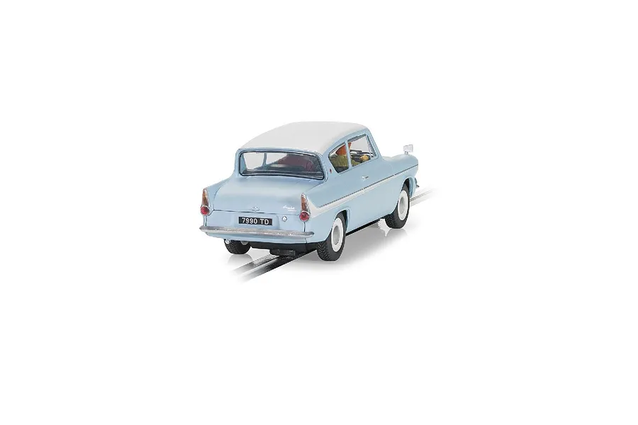 Scalextric 1/32 Ford Anglia 105E Slot Car - Harry Potter Edition image 97273