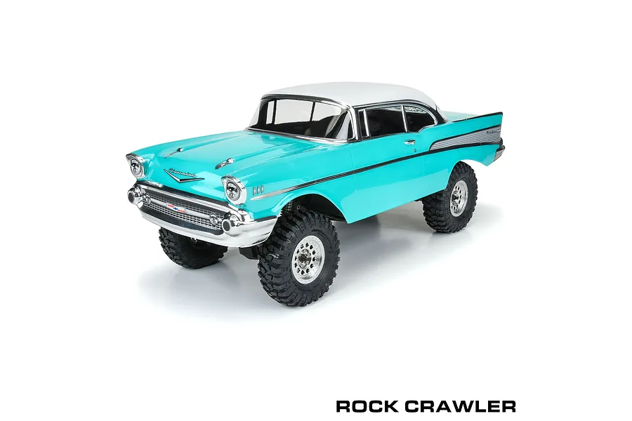 Pro-Line 1/8 1957 Chevy Bel Air &amp;quot;Avenger&amp;quot; Unpainted Body Shell - Clear image 97281