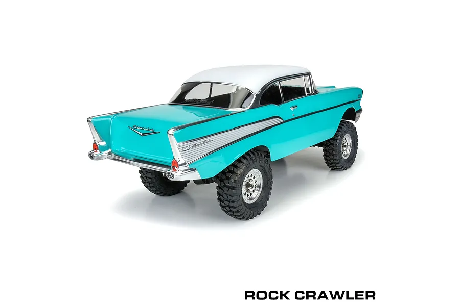Pro-Line 1/8 1957 Chevy Bel Air &amp;quot;Avenger&amp;quot; Unpainted Body Shell - Clear image 97282