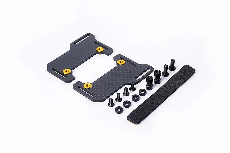 Koswork Carbon Fibre Short Battery Mount Set image 97296