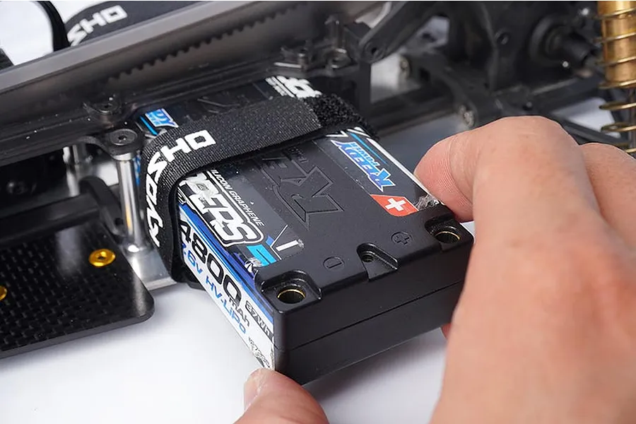 Koswork Carbon Fibre Short Battery Mount Set image 97298