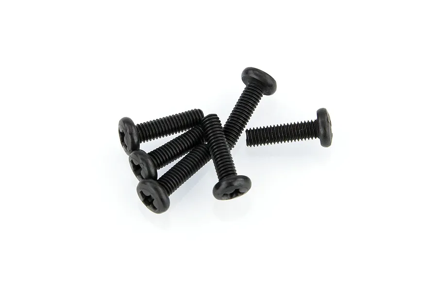 HSP 3x10mm Fine Thread Binder Head Screws 6Pcs image 9731