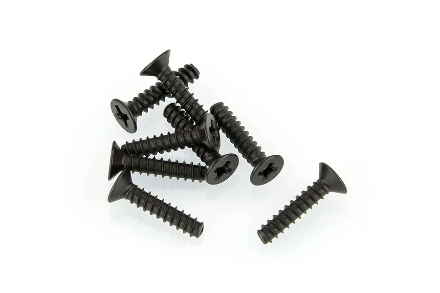HSP 3x14mm Coarse Thread Countersunk Head Screws 8Pcs image 9732