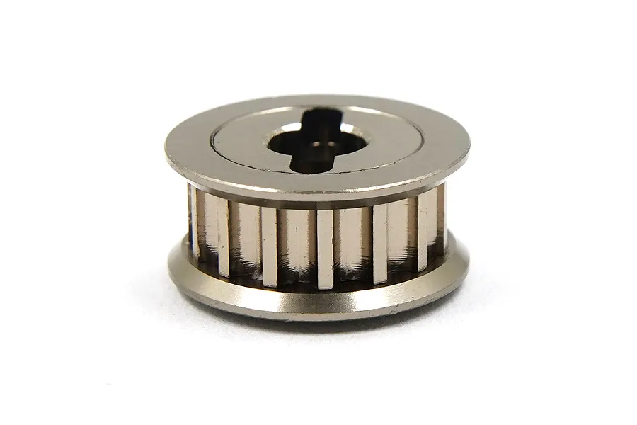 Yeah Racing Aluminium Pulley 2Pcs - Titanium Gold image 97396