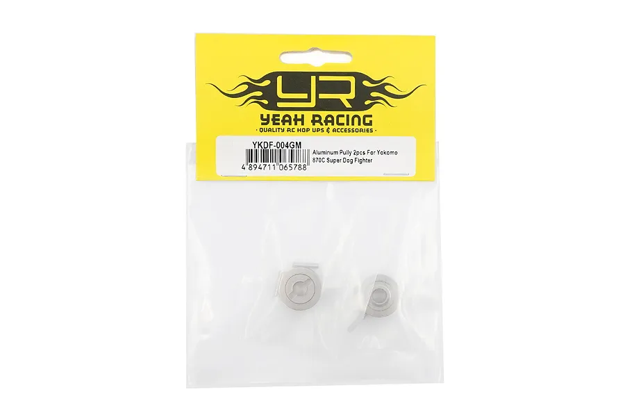 Yeah Racing Aluminium Pulley 2Pcs - Titanium Gold image 97397