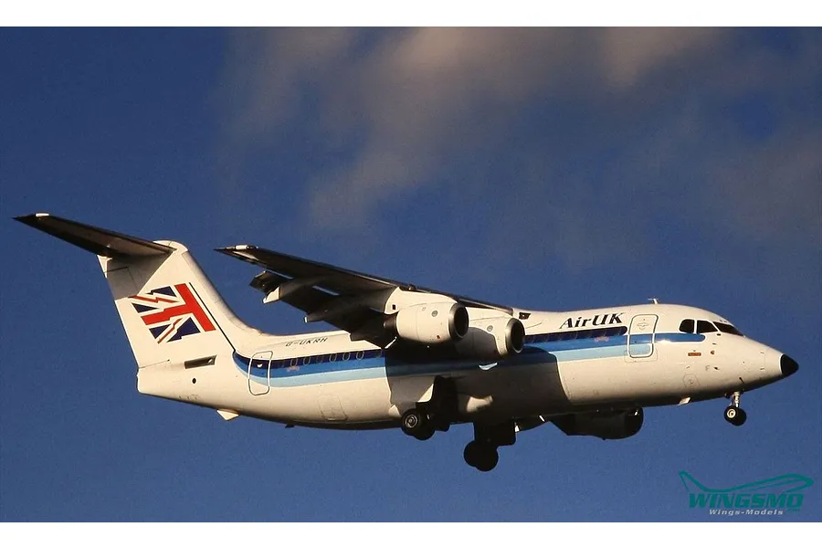 Revell 1/144 Bae 146 (RJ85) Air UK Aeroplane Scaled Plastic Model Kit image 97577