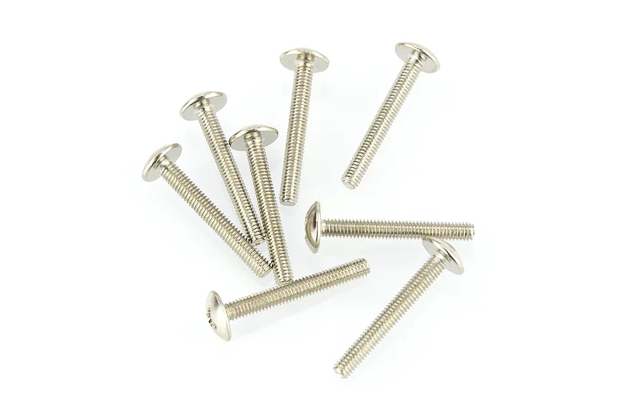 HSP 2x20mm Fine Thread Button Head Screws 8Pcs image 9760