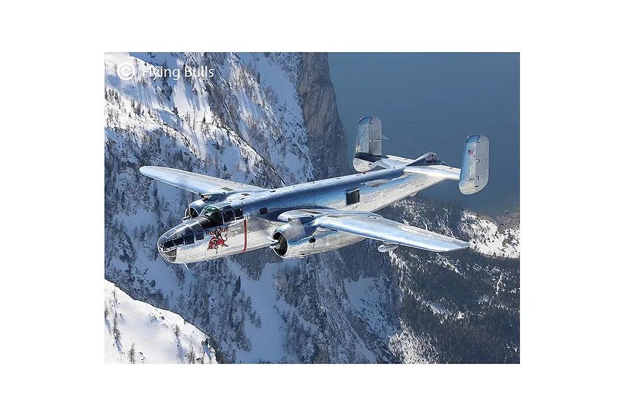 Revell 1/48 B-25J Mitchell &amp;quot;Flying Bulls 25th Anniversary&amp;quot; Bomber Scaled Plastic Model Kit image 1