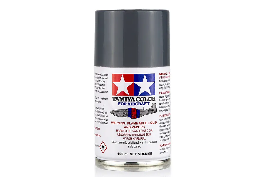 Tamiya AS-33 Camouflage Grey Spray Paint 100ml image 97618