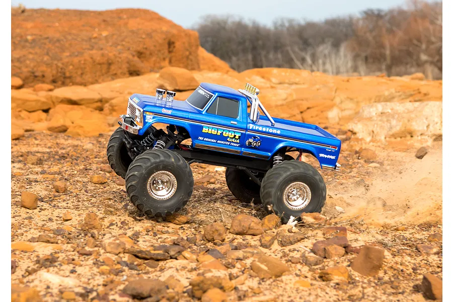 Traxxas Bigfoot BL-2S RC Monster Truck Electric 2WD 1/10 Scale RTR image 97822