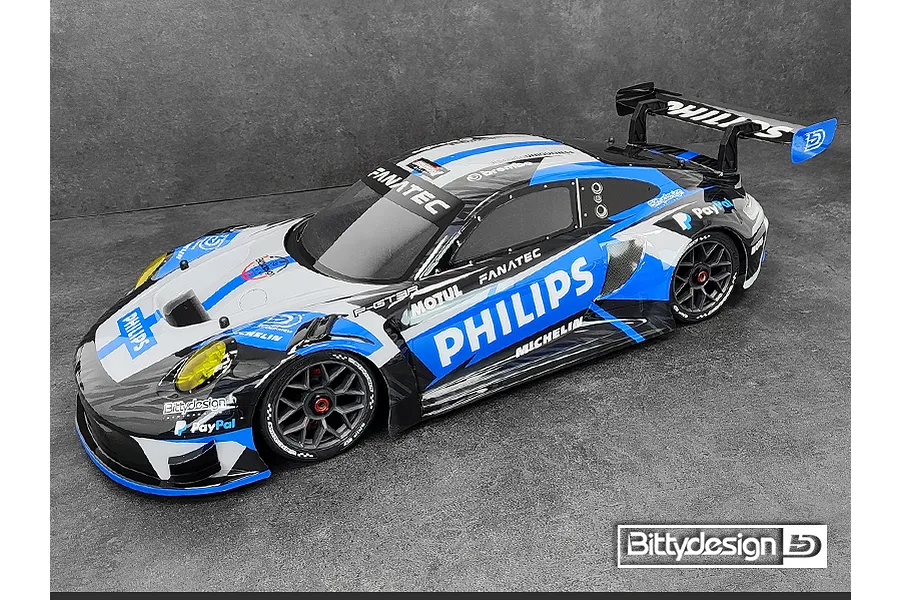 Bittydesign 1/7 P-GT3R Unpainted Body Shell - Clear image 97837