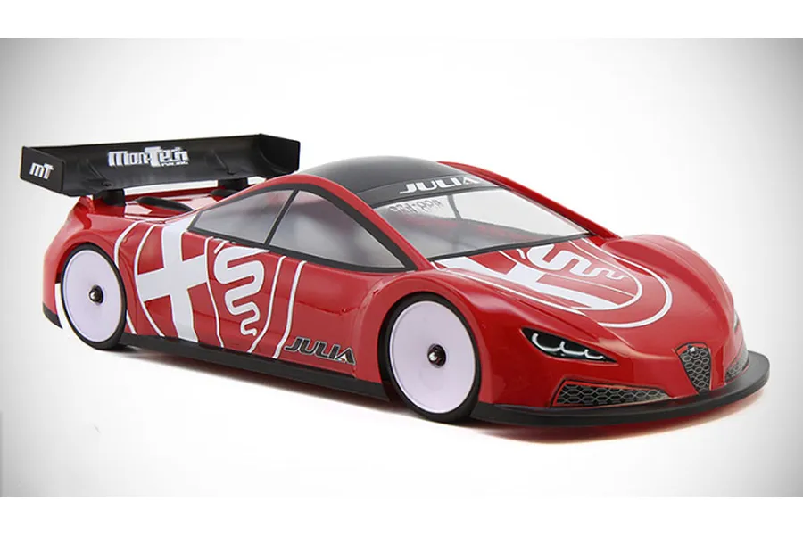 MonTech 1/10 190mm Julia Unpainted Body Shell - Clear image 97843