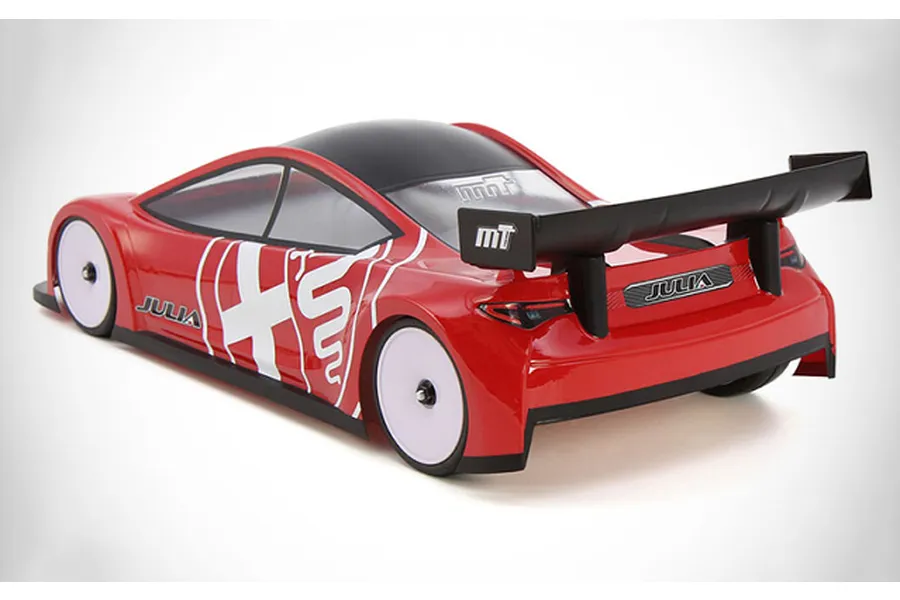 MonTech 1/10 190mm Julia Unpainted Body Shell - Clear image 97844