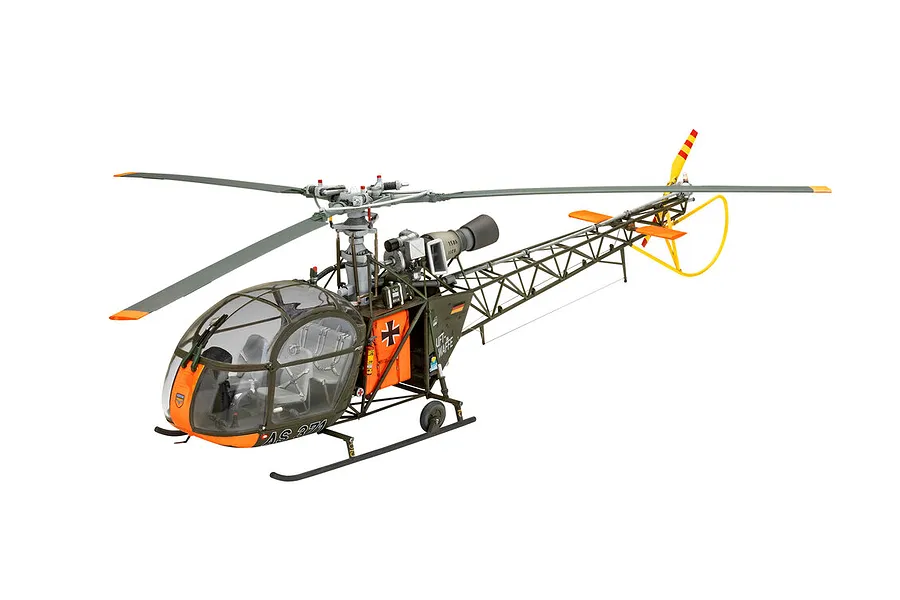 Revell 1/32 Alouette II Helicopter Scaled Plastic Model Kit image 97881