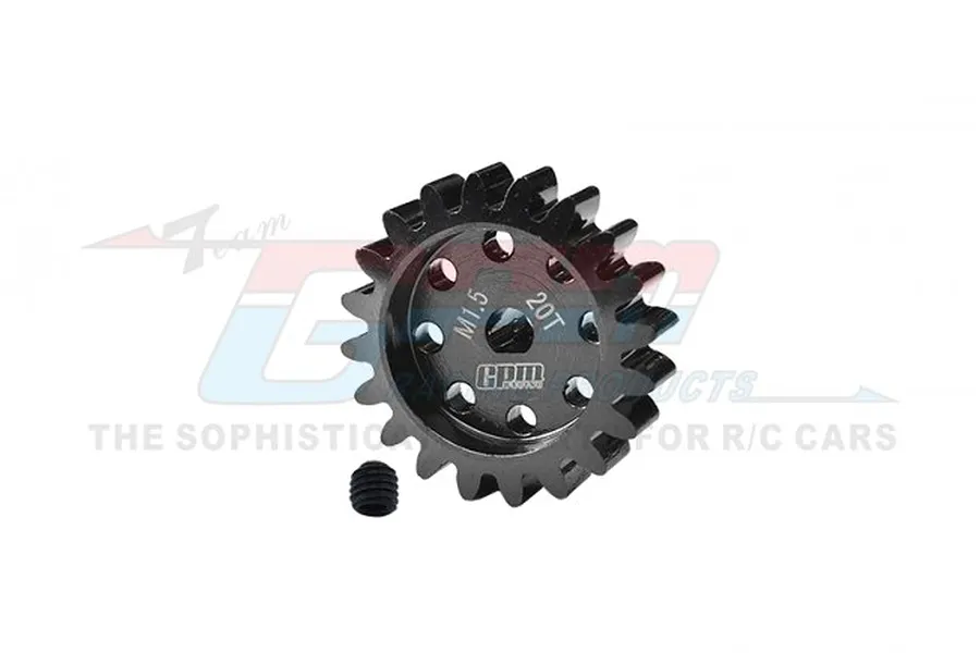 GPM Carbon Steel 20T 1.5Mod Pinion Gear image 1