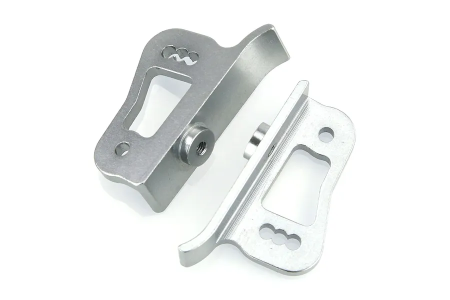 HSP Gunmetal Aluminium Adjustable Wing Mount 2Pcs image 9796
