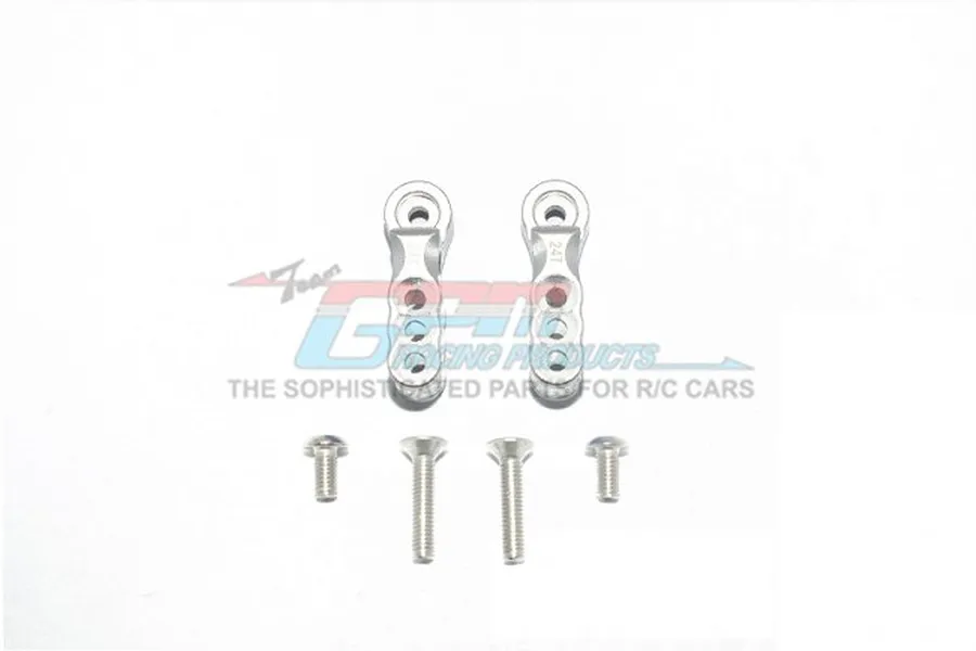 GPM Aluminium 24T Servo Horns 2Pcs - Silver image 97952