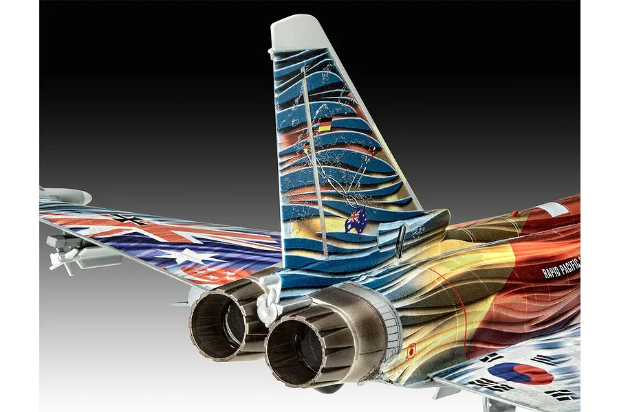 Revell 1/72 Eurofighter Rapid Pacific &amp;quot;Air Ambassador&amp;quot; Scaled Plastic Model Kit image 97956
