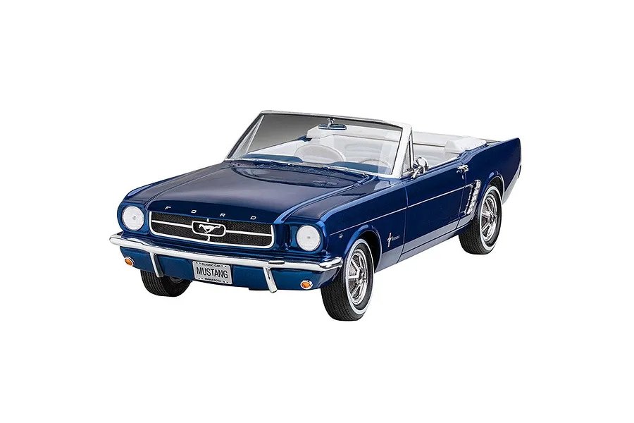 Revell 1/24 1964 Ford Mustang &amp;quot;60 Years&amp;quot; Car Scaled Plastic Model Starter Kit image 97979