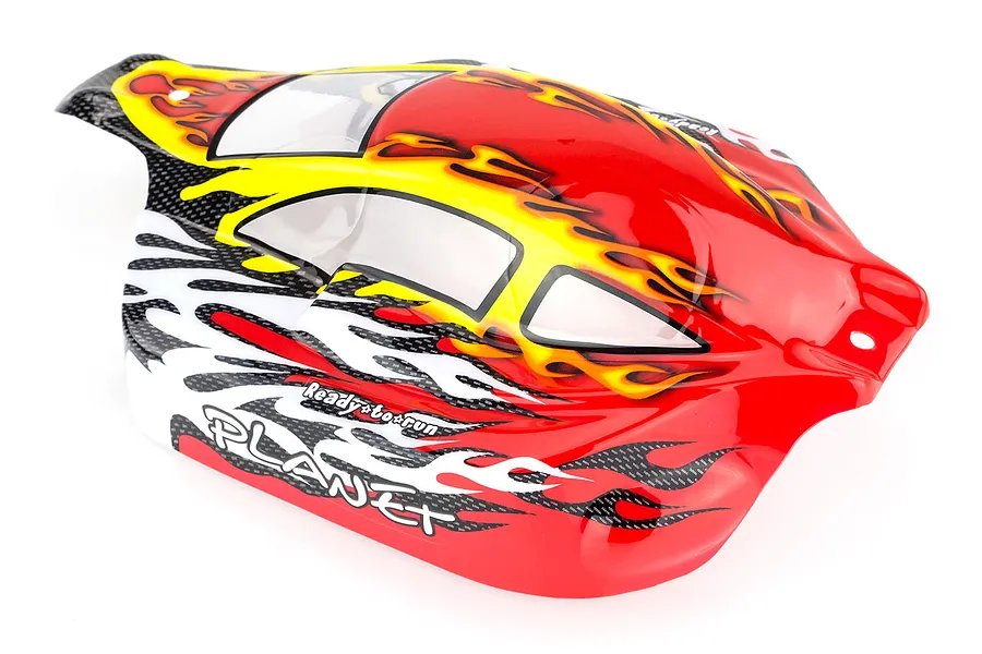 HSP 1/8 Planet Buggy Painted Red Body Shell image 9801