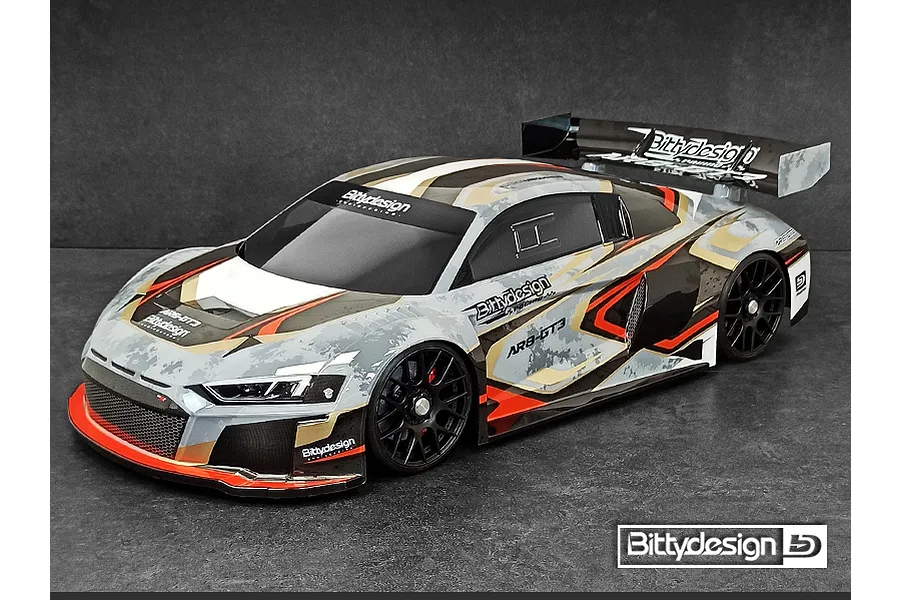 Bittydesign 1/8 AR8-GT3 1mm Unpainted Body Shell w/ Decals image 98047