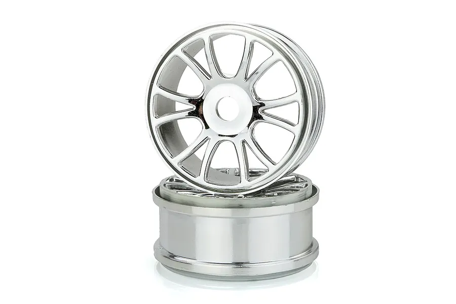 HSP 3.3&amp;quot; Chrome Buggy Rims 2Pcs image 9808
