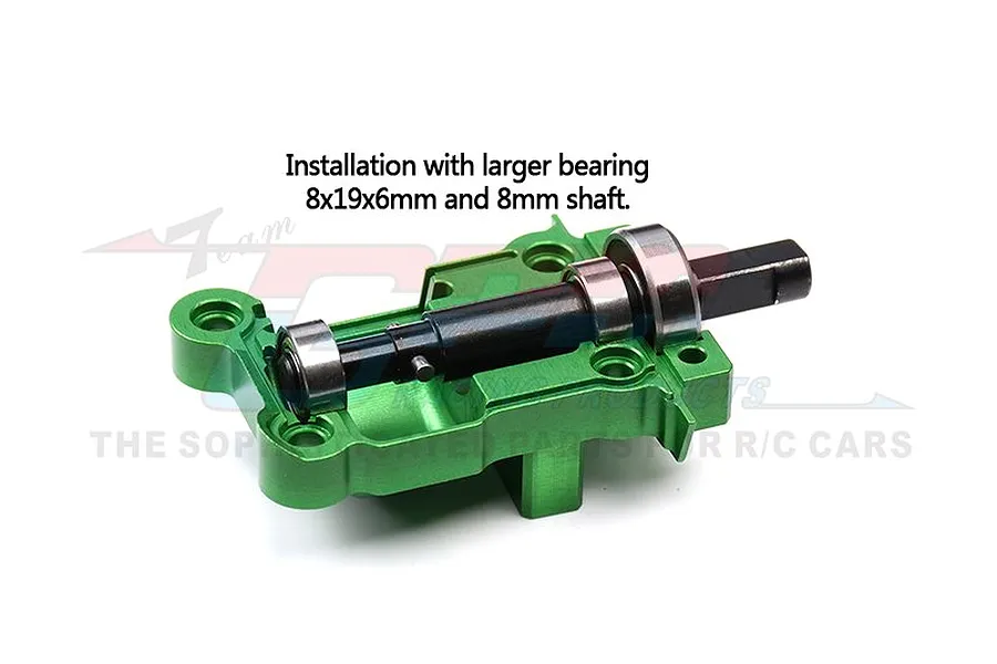 GPM Aluminium Rear Gear Cover - Red image 98140