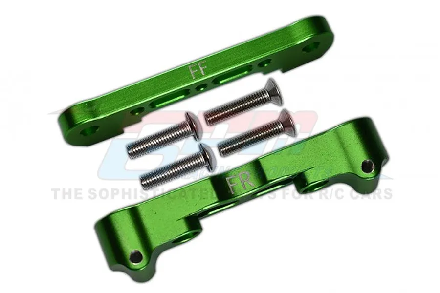 GPM Aluminium Front Lower Suspension Mounts 2Pcs - Green image 98295