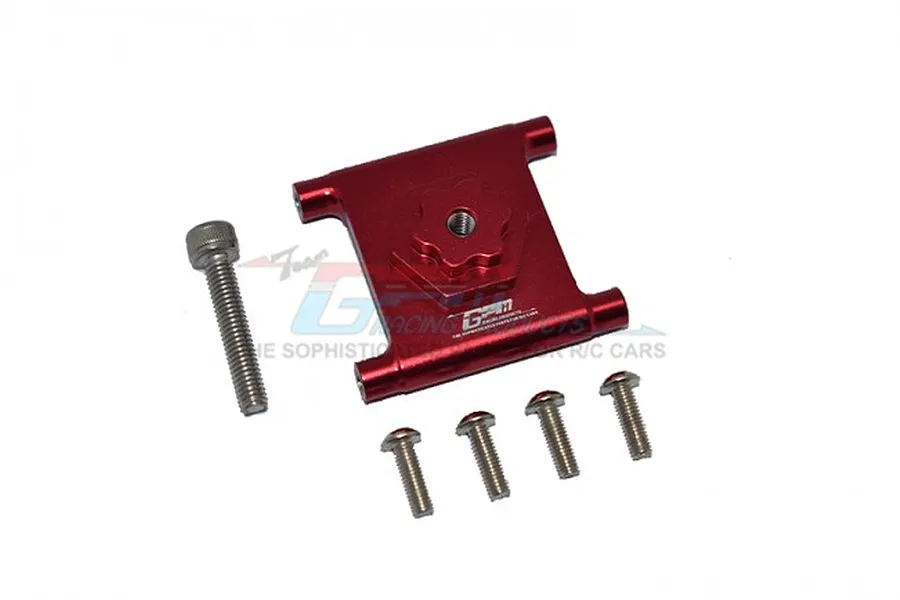 GPM Aluminium Spare Tyre Mount Set - Red image 98322