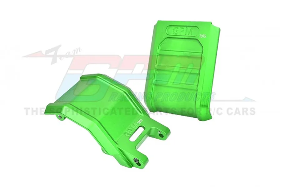 GPM Aluminium Skid Plate Set 2Pcs - Green image 98331