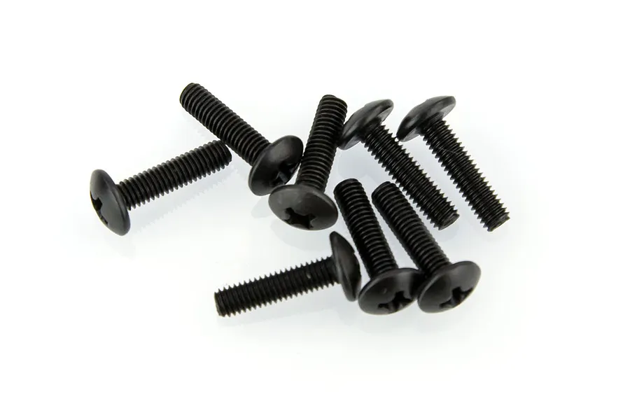 HSP 3x12mm Fine Thread Button Head Screws 8Pcs image 9835