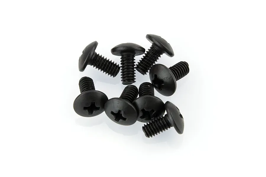 HSP 4x8mm Fine Thread Button Head Screws 8Pcs image 9838