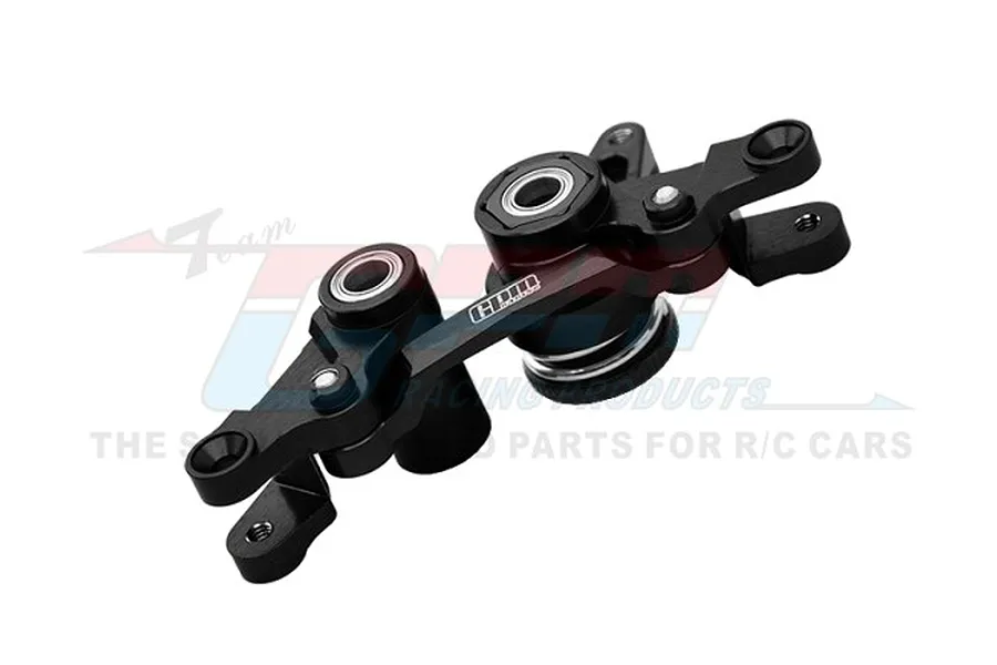 GPM Aluminium Steering Assembly Set w/ Bearings - Black image 98376