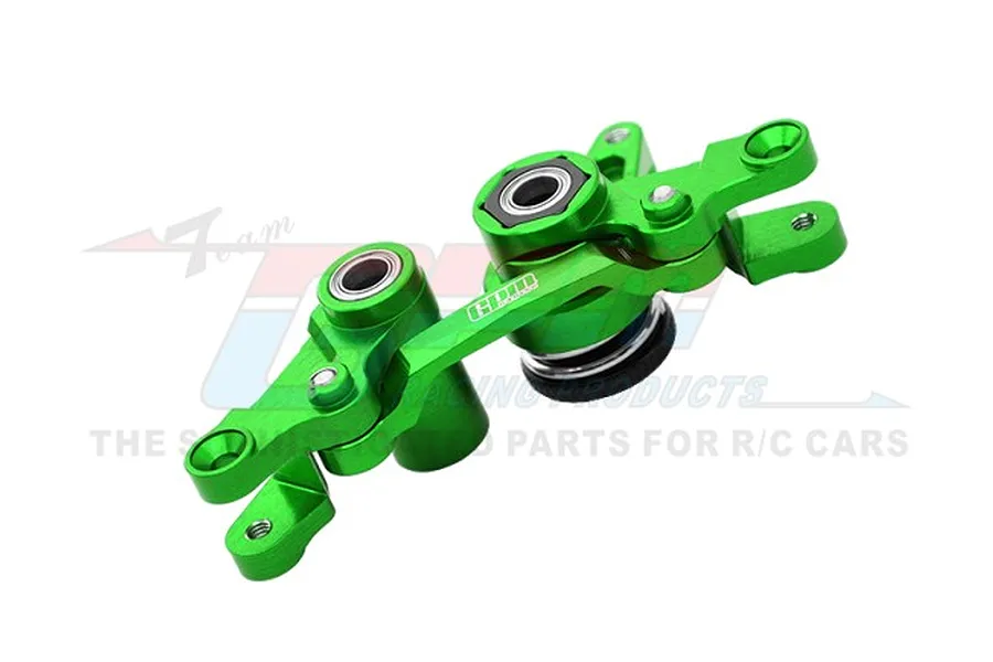 GPM Aluminium Steering Assembly Set w/ Bearings - Green image 98377