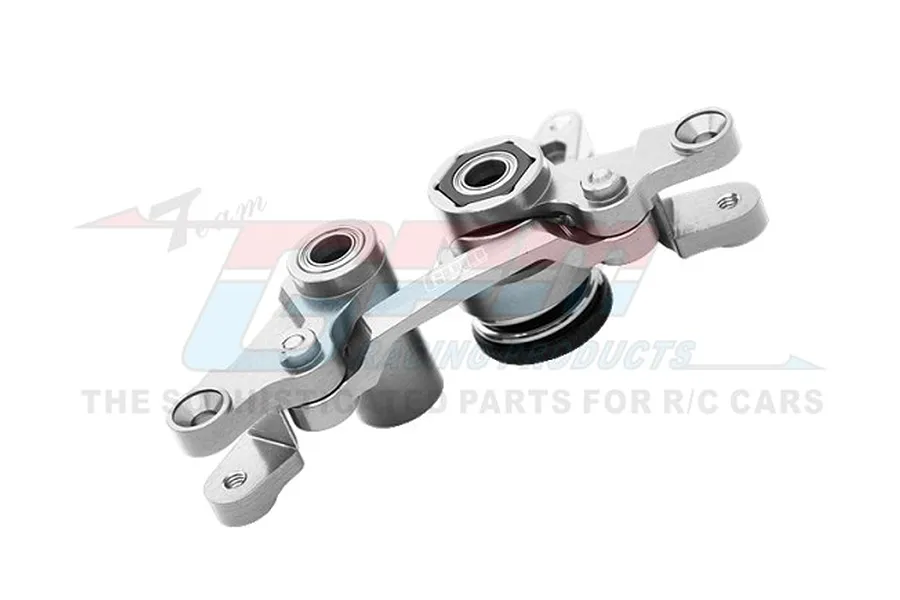 GPM Aluminium Steering Assembly Set w/ Bearings - Silver image 98380