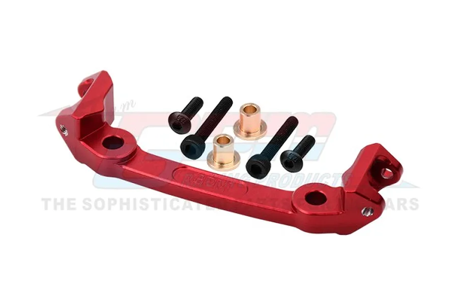 GPM Aluminium Steering Plate - Red image 1