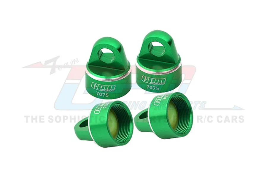 GPM Aluminium Shock Caps 4Pcs - Green image 98418