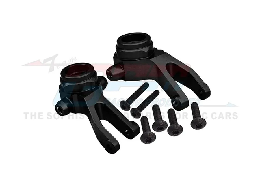 GPM Aluminium Steering Hubs 2Pcs - Black image 98461