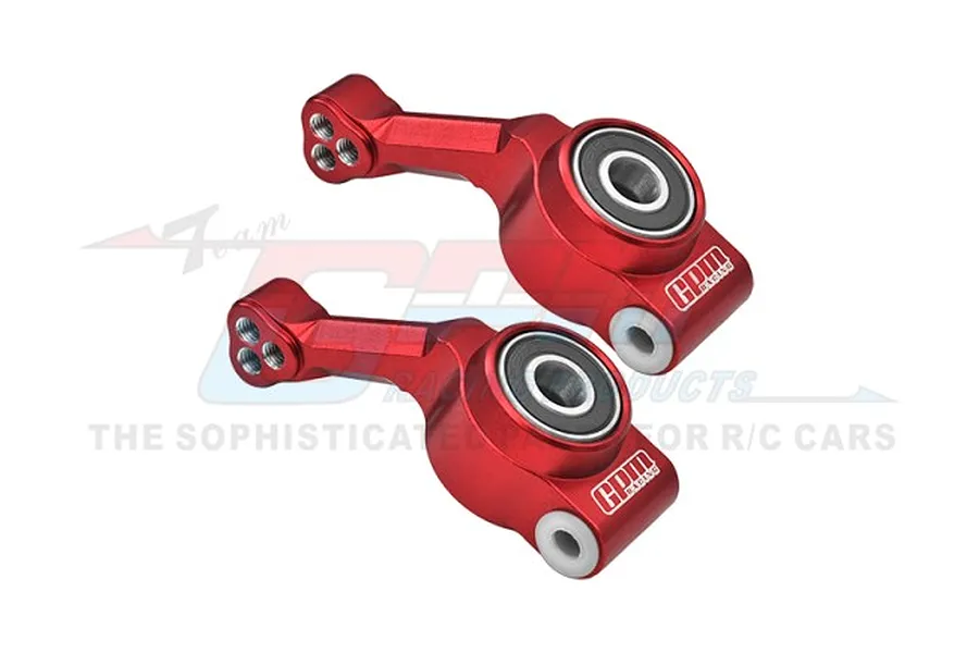 GPM Aluminium Rear Hubs 2Pcs - Red image 1