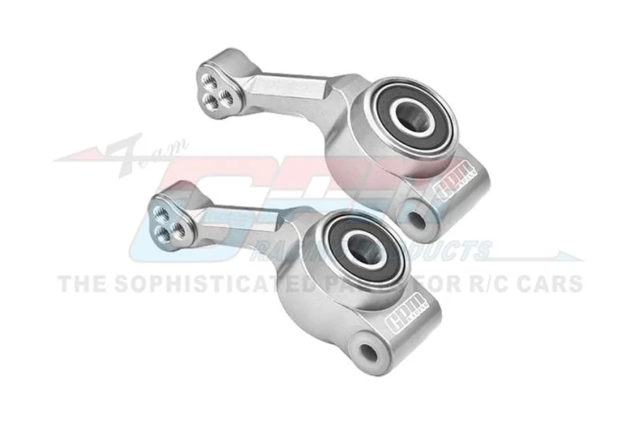 GPM Aluminium Rear Hubs 2Pcs - Silver image 1