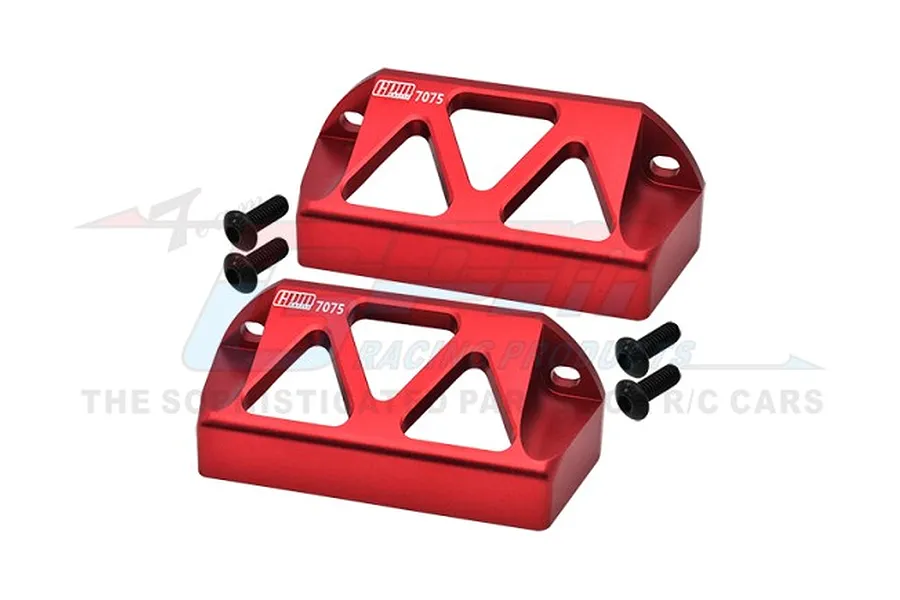 GPM Aluminium Servo Protector 2Pcs - Red image 98485