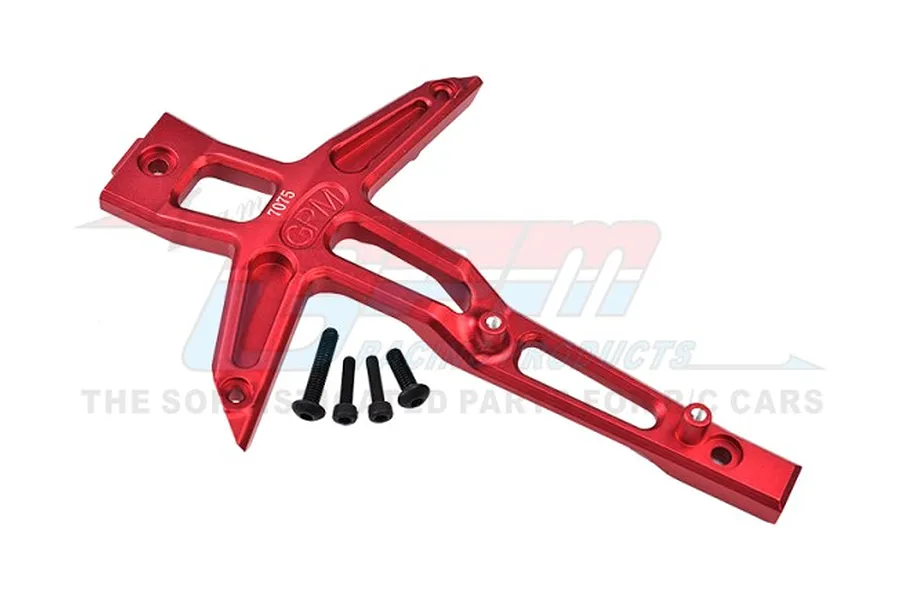 GPM Aluminium Front Chassis Brace - Red image 98491