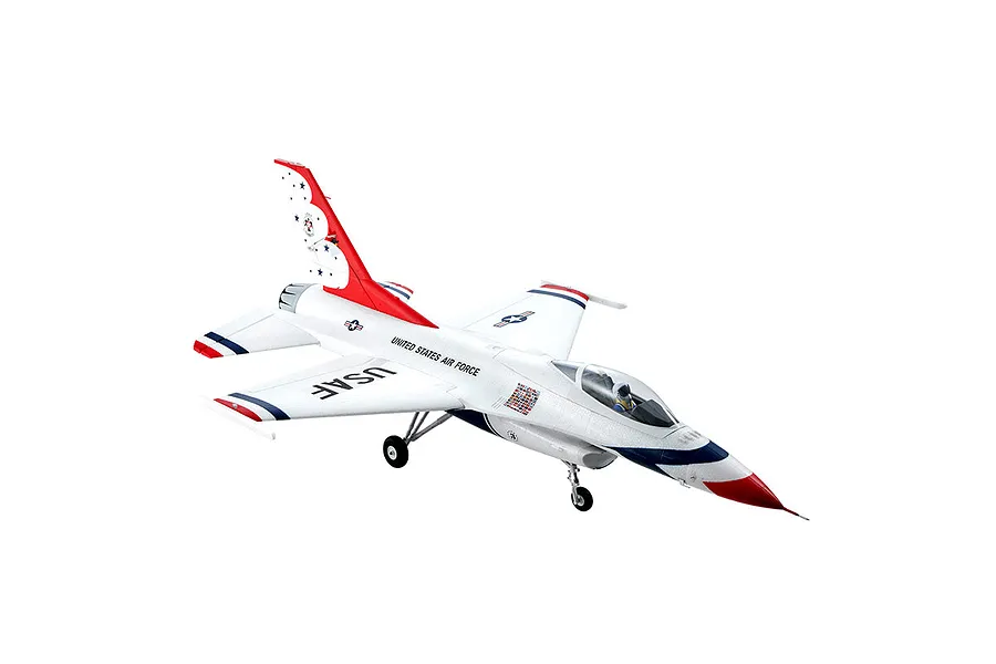 FMS RC Plane F-16 Fighting Falcon 740mm PNP - Blue Thunder image 98617