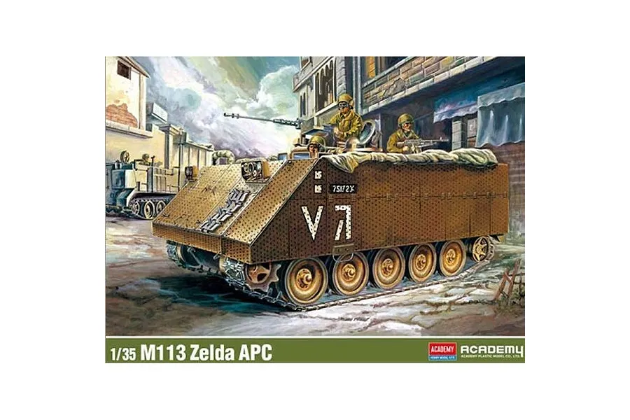 Academy 1/35 M113 Zelda APC Scaled Plastic Model Kit image 98717