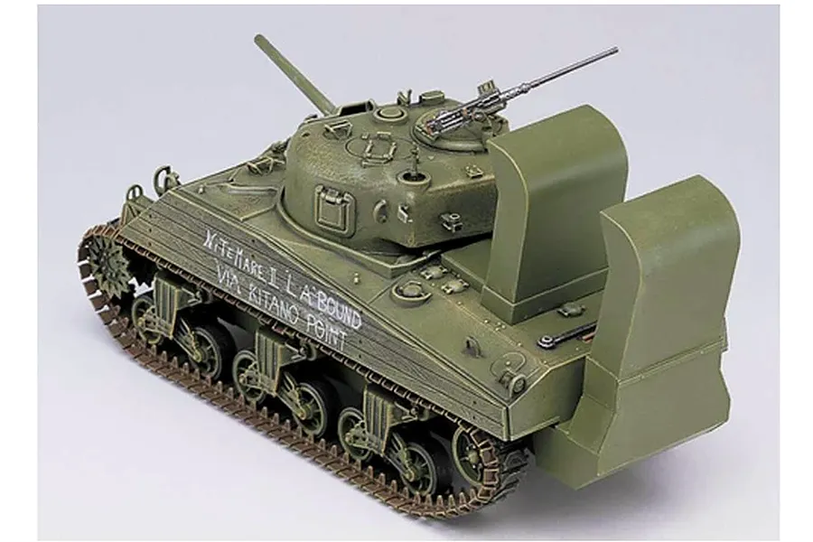 Academy 1/35 USMC M4A2 &amp;quot;Pacific Theater&amp;quot; Tank Scaled Plastic Model Kit image 98719