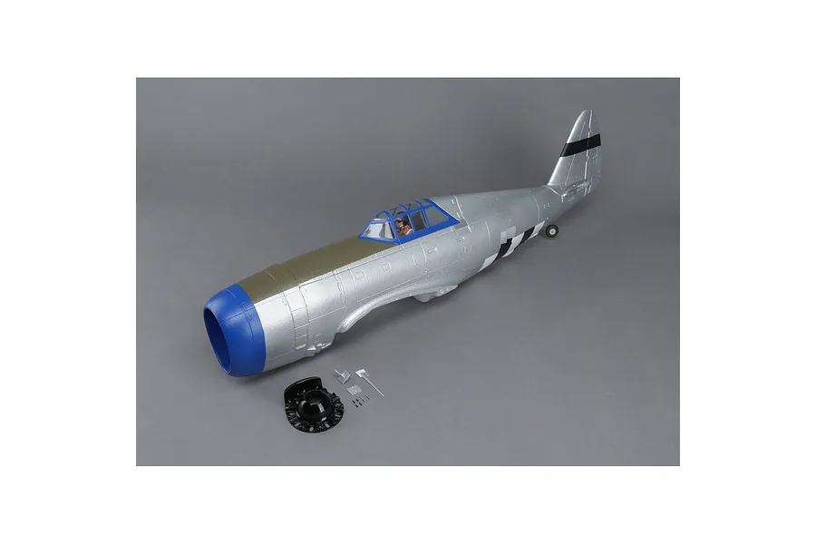 E-Flite Fuselage w/ Hatch - Silver image 98743