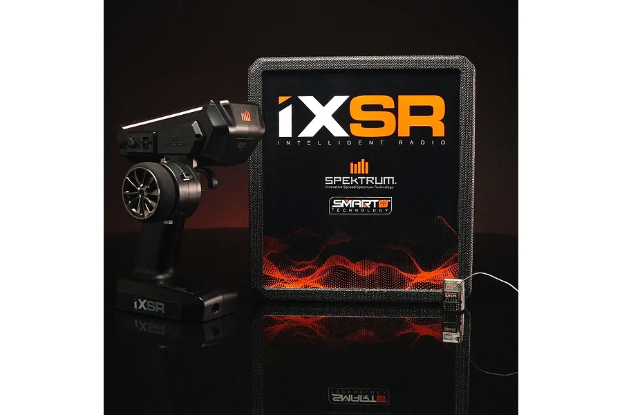 Spektrum iXSR 2.4Ghz 6-Channel DSMR Surface Transmitter and SR515 Receiver image 98812