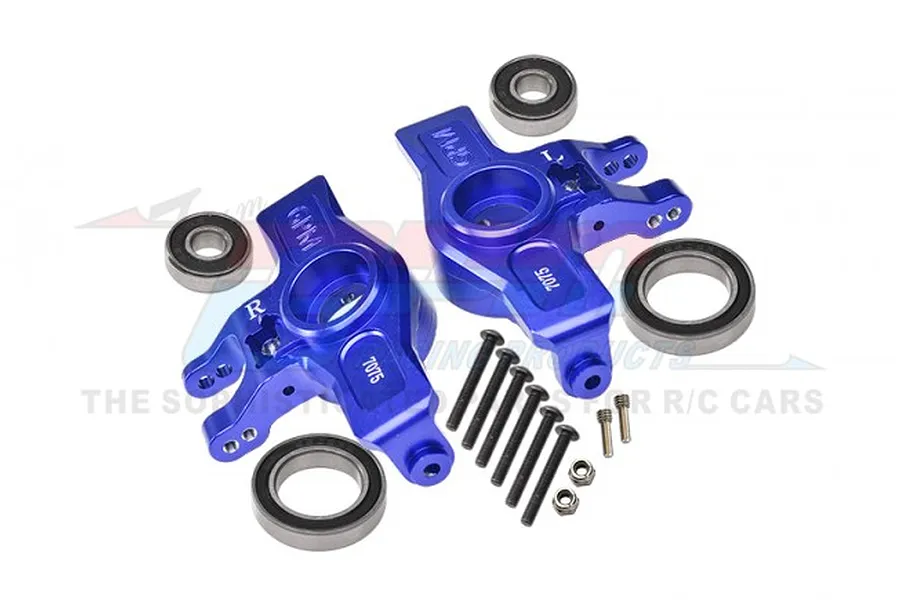 GPM Aluminium Steering Hub Set - Blue image 98864