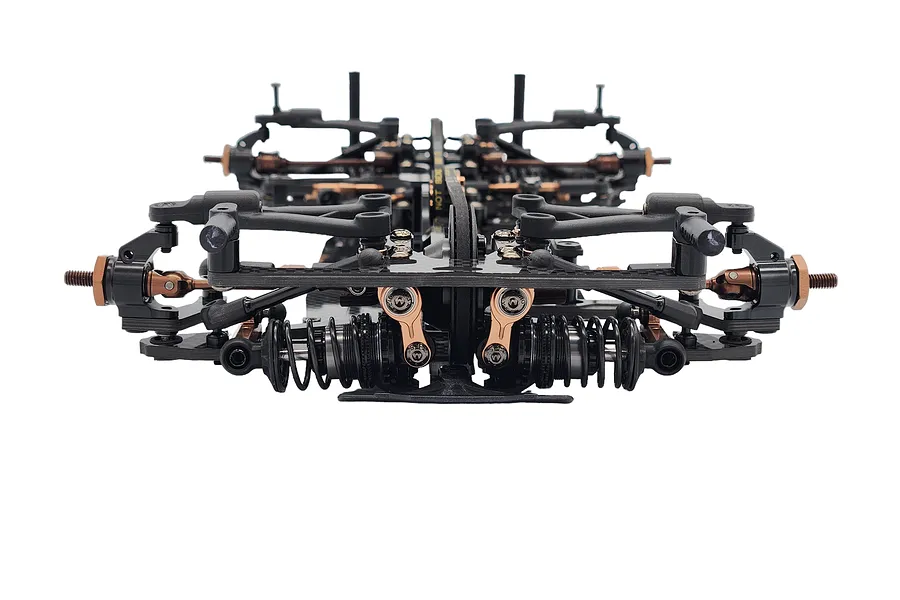 RC Maker SP1 Grand Touring RC Car Electric 4WD 1/10 Scale Kit - Carbon Fibre Version image 98905